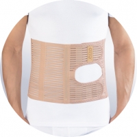 Бандаж послеоперационный абдоминальный ORTO, арт.БП-125, универсальный, стомический