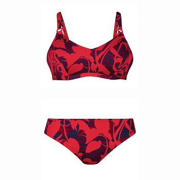 Купальник под экзопротез Anita care Alba, арт. 6512 568, красный, раздельный